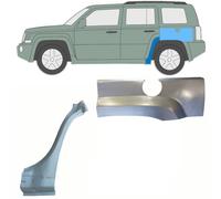 Si adatta: Jeep Patriot 2006- Passaruota Posteriore / Set / Sinistra