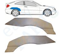 Si adatta: Mercedes Cl203 2000-2008 Pannello Alare Posteriore / Set