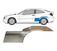 Si adatta: Mercedes Cl203 2000-2008 Pannello Di Riparazione Dell'ala Posteriore