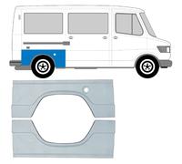 Si adatta: Mercedes T1 1977-1996 Pannello Di Riparazione Dell\'ala Posteriore /
