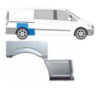 Si adatta: Mercedes Vito 2003-2010 Pannello Di Riparazione Dell'ala Posteriore