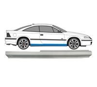 Si adatta: Opel Calibra 1990-1997 Pannello Di Riparazione Della Soglia / Diritto