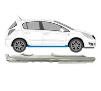 Si adatta: Opel Corsa 2006-2015 5 Porta Pannello Di Riparazione Della Soglia / D