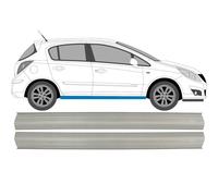 Si adatta: Opel Corsa D 2006-2015 Pannello Di Riparazione Della Soglia / Diritto
