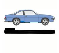 Si adatta: Opel Manta B 1975-1988 Pannello Di Riparazione Della Soglia / Diritto