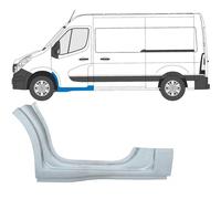 Si adatta: Opel Movano / R Master 2010- 1/3 Pannello Della Soglia Anteriore / Si