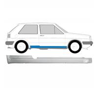 Si adatta: Vw Golf 2 1982- 3 Porta Pannello Di Riparazione Della Soglia / Diritt