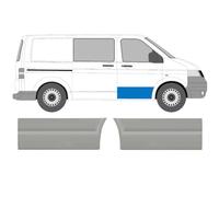 Si adatta: Vw T5 2003-2015 Pannello Di Pelle Della Porta Anteriore / Set