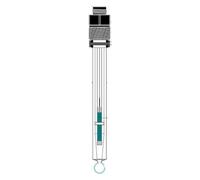 SI Analytics Elettrodo in vetro pH con testa a vite (ATEX II 1/2G), mezza cella di vetro, membrana sferica, S 1181 Hd
