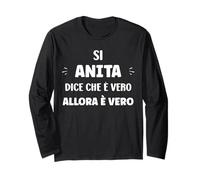 Si Anita Dice Che Vero es Allora è Vero Nome Anita Maglia a Manica