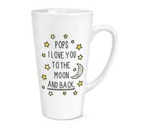 Si Apre i Love You To The Moon And Back 483ml Grande Latte Tazza - Divertente