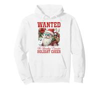 Si Cerca Babbo Natale Divertente per diffondere un'eccessiva Felpa con Cappuccio