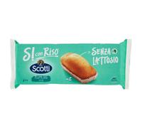 Si con Riso - Plumcake con Riso - Merendine Senza Lattosio, Senza Olio di Palma - 6 Monoporzioni