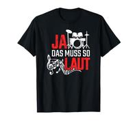 Sì Das muss So Laut - Batteria Maglietta