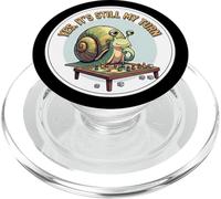 Sì, è ancora il mio turno divertente lumaca giocare da tavolo Amante PopSockets PopGrip per MagSafe