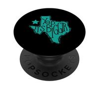 Sì, è Biggir Stato degli Stati Uniti Texas PopSockets PopGrip Adesivo