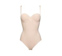 SIèLEI Donna Body a Fascia con Feretto Coppa b 1842 (5 IT 100 F 90 EU 40 UK, Cipria)