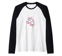 Sì, è un cavallo bastone. No, non sto scherzando Hobby Horse Maglia con Maniche Raglan