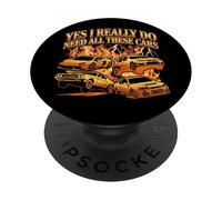 Sì, ho davvero bisogno di tutte queste macchine Divertente Carguy Meccanico PopSockets PopGrip Adesivo