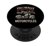 Sì, ho davvero bisogno di tutte queste moto, meccanici di garage PopSockets PopGrip Adesivo