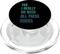Sì, ho davvero bisogno di tutti questi libri che leggono i topi di biblioteca PopSockets PopGrip per MagSafe