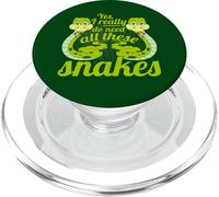 Sì, ho davvero bisogno di tutti questi serpenti divertente Snake Handler PopSockets PopGrip per MagSafe