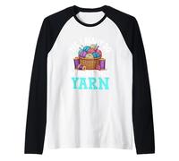 Sì, ho davvero bisogno di tutto questo filato Maglia con Maniche Raglan
