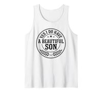 Sì, Ho Un Bel Figlio, Emblema Design Canotta