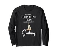 Sì Ho Un Piano Pensionistico Voglio Andare a Navigare Maglia a Manica