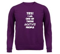 Si i Am Uno Of Those Matematica People - Bambini Felpa/Maglione - Funny Love