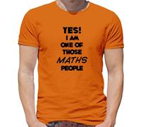 Si i Am Uno Of Those Matematica People - T-Shirt - Divertente Love Numbers
