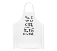 Sì I Come A Maglia No I'M Non Old Chef Grembiule Bellissimo Mamma Scherzo Cucina