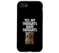 Sì I miei pensieri hanno pensieri ADHD Neurodiversità Gatto divertente Custodia per iPhone SE (2020) / 7/8