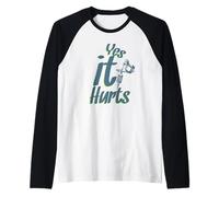 Sì, Il Tatuaggio del Male Maglia con Maniche Raglan
