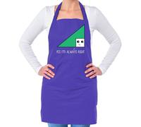 Sì I'M Always Right - Unisex Adulti Grembiule - Math Gioco di Parole Divertente