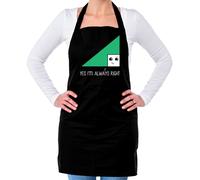 Sì I'M Always Right - Unisex Adulti Grembiule - Math Gioco di Parole Divertente