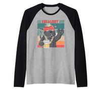 Si intensifica comunque di Cani e Cani e Che la Birra Dicono Maglia con Maniche Raglan
