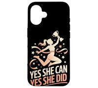 Sì, lei può sì Ha fatto donne responsabilizzare l"uguaglianza delle donne Custodia per iPhone 16