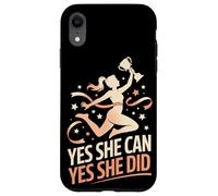 Sì, lei può sì Ha fatto donne responsabilizzare l"uguaglianza delle donne Custodia per iPhone XR