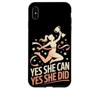 Sì, lei può sì Ha fatto donne responsabilizzare l"uguaglianza delle donne Custodia per iPhone XS Max