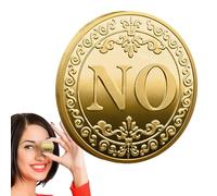 Sì No Decision - Distintivo commemorativo Metallico, Monete Commemorative di Soccorso 3D | Monete Commemorative per Il Commercio Estero Argento Oro, da Collezione per Amici e Collezionisti