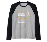 Sì Odore di Cavallo, No. Non ritengo Che Questo Non Sia Un Problema Maglia con Maniche Raglan