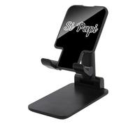 Si Papi - Supporto pieghevole per telefono cellulare, regolabile, con stampa, accessorio da viaggio, 16,5 x 8,9 x 6,3 cm
