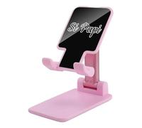 Si Papi - Supporto pieghevole per telefono cellulare, regolabile, con stampa, accessorio da viaggio, 16,5 x 8,9 x 6,3 cm