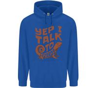 Sì Parlo Con I Lucertole Camaleonti Felpa Uomo