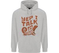 Sì Parlo Con I Lucertole Camaleonti Felpa Uomo