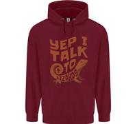 Sì Parlo Con I Lucertole Camaleonti Felpa Uomo