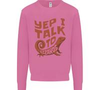 Sì Parlo Con I Lucertole Camaleonti Uomo Felpa Maglione