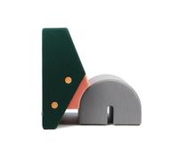 Si Prega di Attendere Per Essere Seduti. Poltrona Keystone Verde/ Rosa/ Grigio