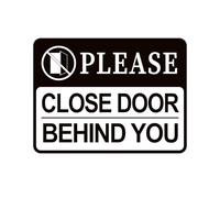 Si prega di chiudere il cartello della porta